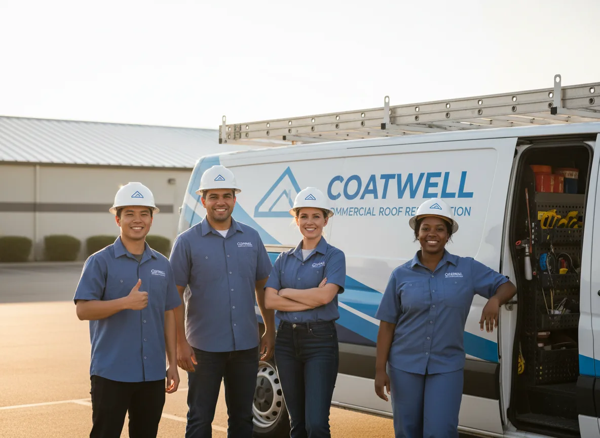 Commercial roof coating company in Lyndon Station, WI